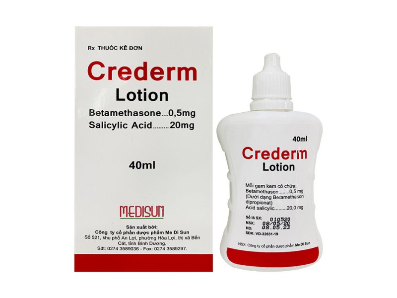 CREDERM LOTION 40ML